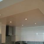 Ceiling finished with white Stucco Veneziano